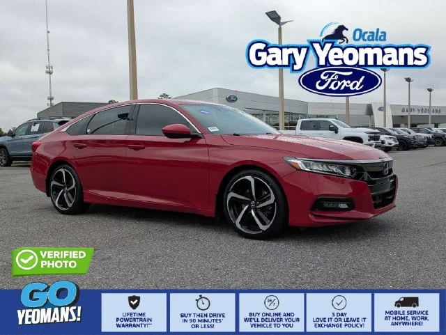 Used 2019 San Marino Red Honda Sport image 1
