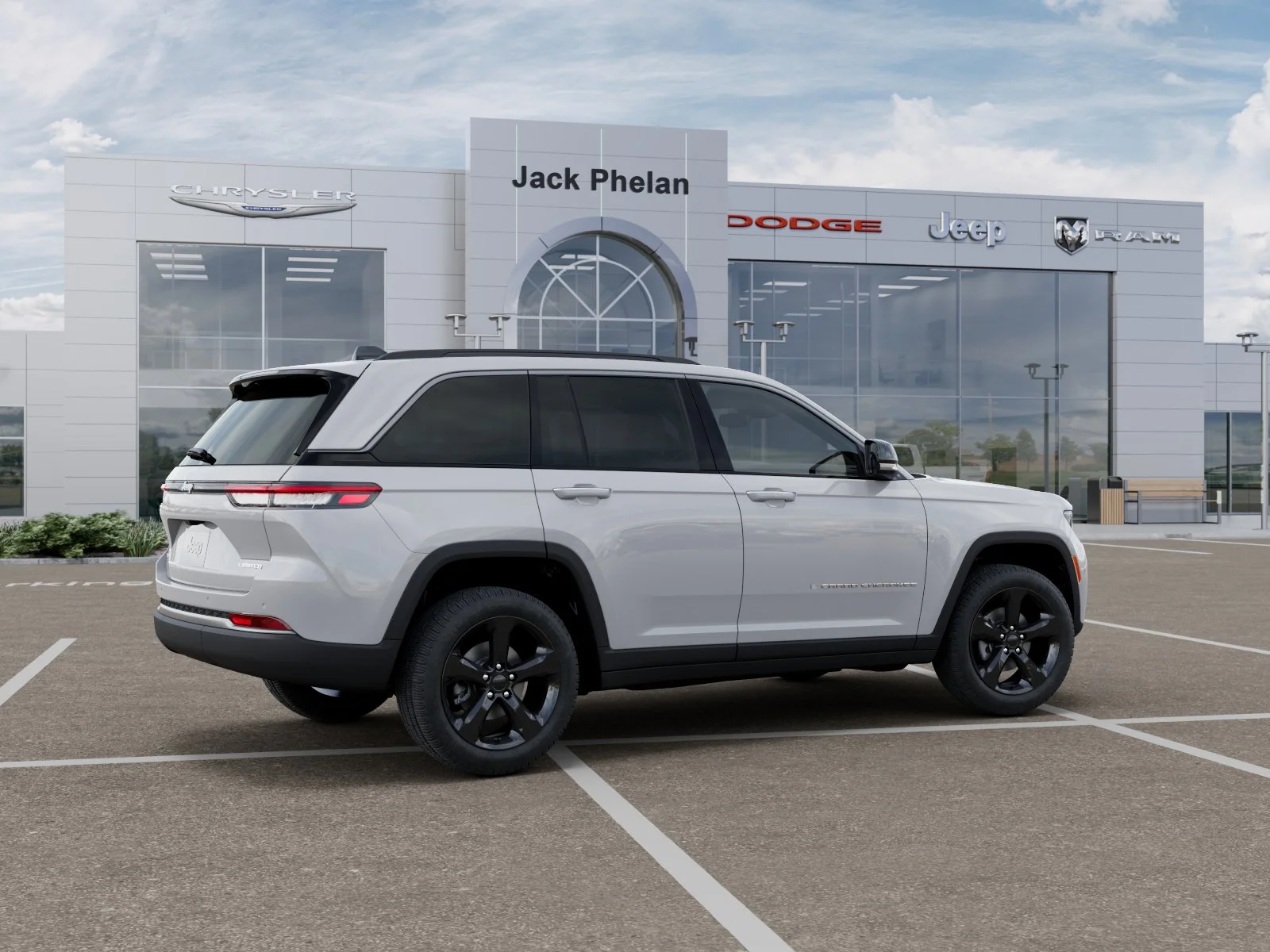 New 2026 Bright White Clear-Coat Exterior Paint Jeep Limited image 30