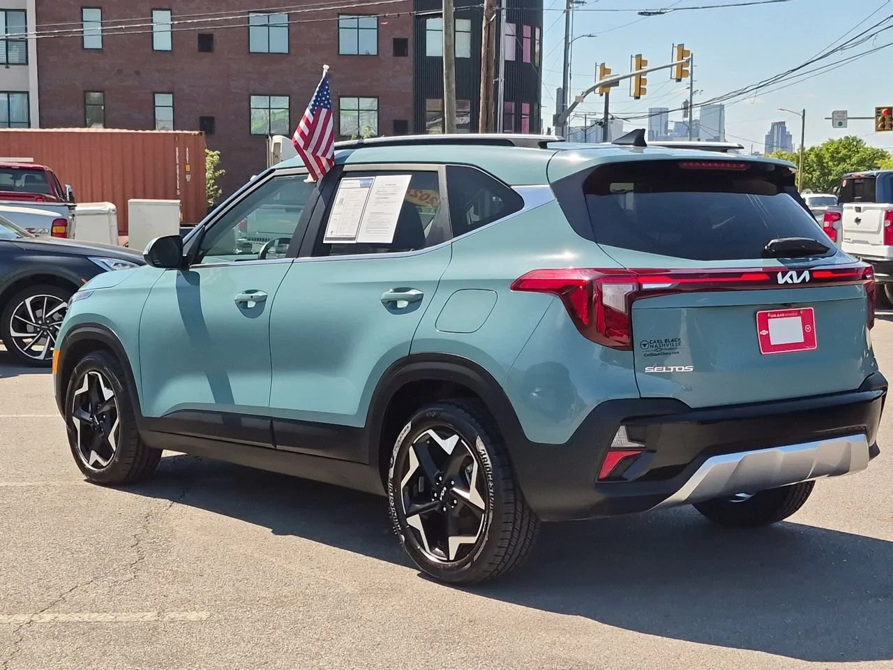 Used 2024 Green Kia EX image 6