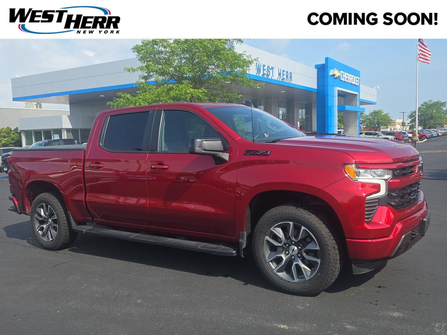 Used 2025 Radiant Red Tintcoat Chevrolet RST image 1