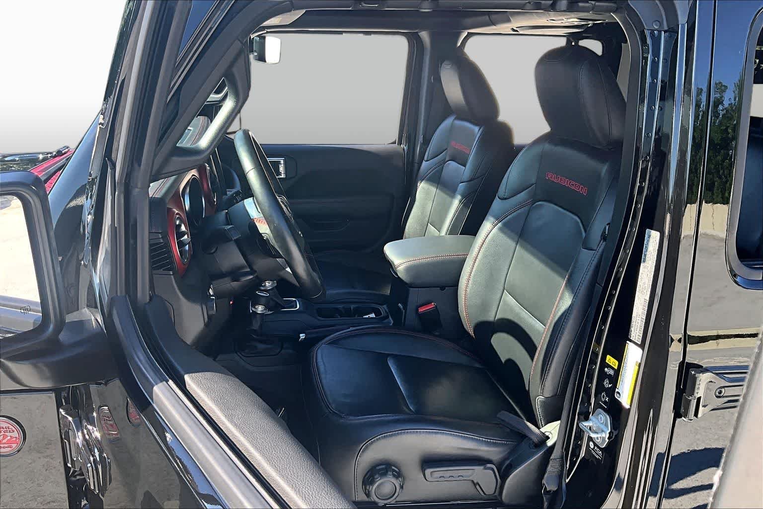 Used 2021 Black Clearcoat Jeep Rubicon image 8