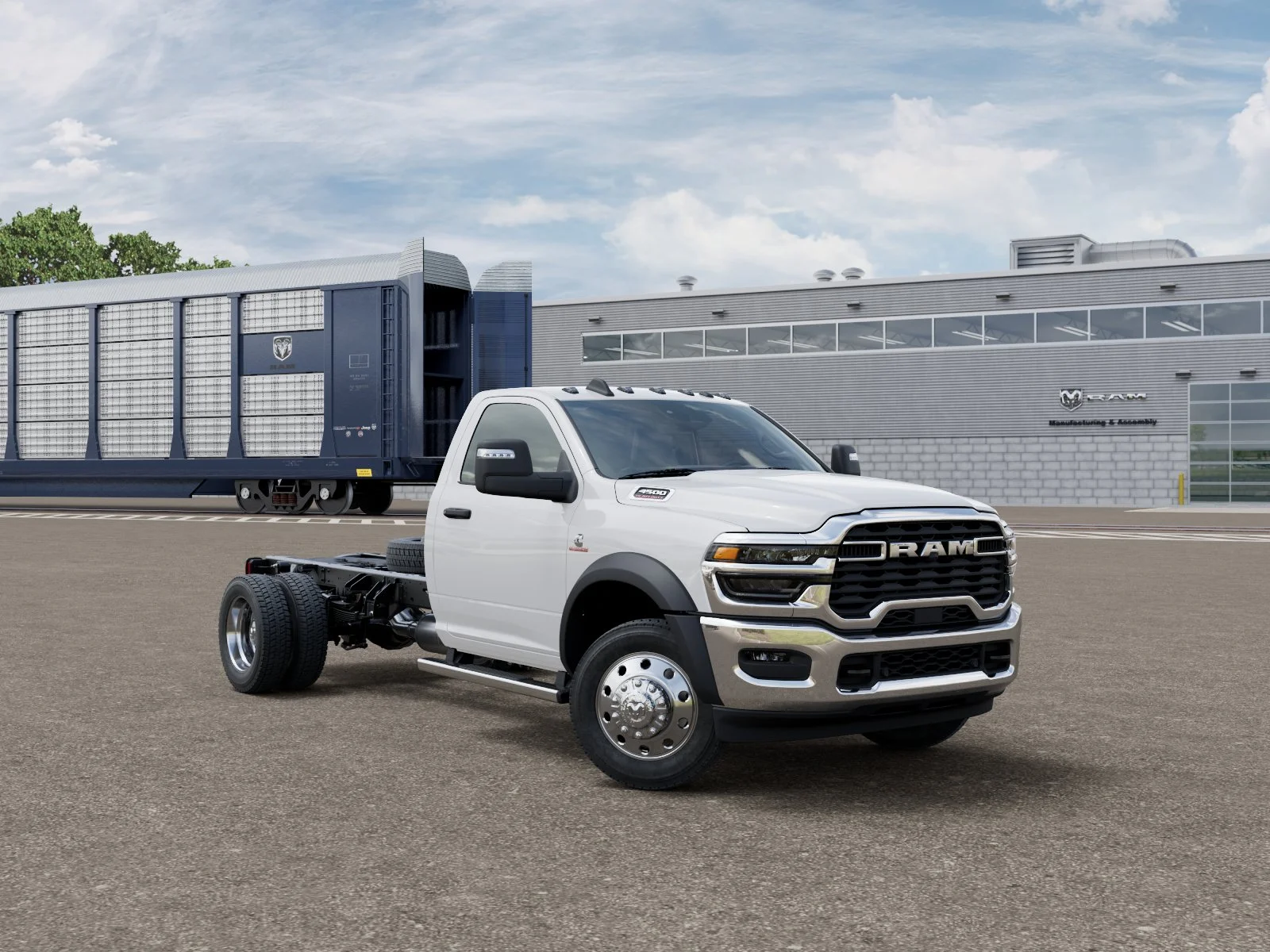 New 2027 Bright White Clear-Coat Paint RAM TRADESMAN image 3