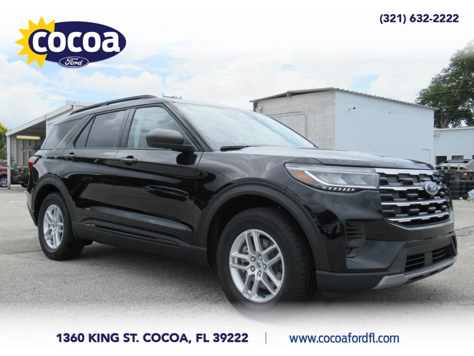New 2026 Agate Black Metallic Ford Active image 1