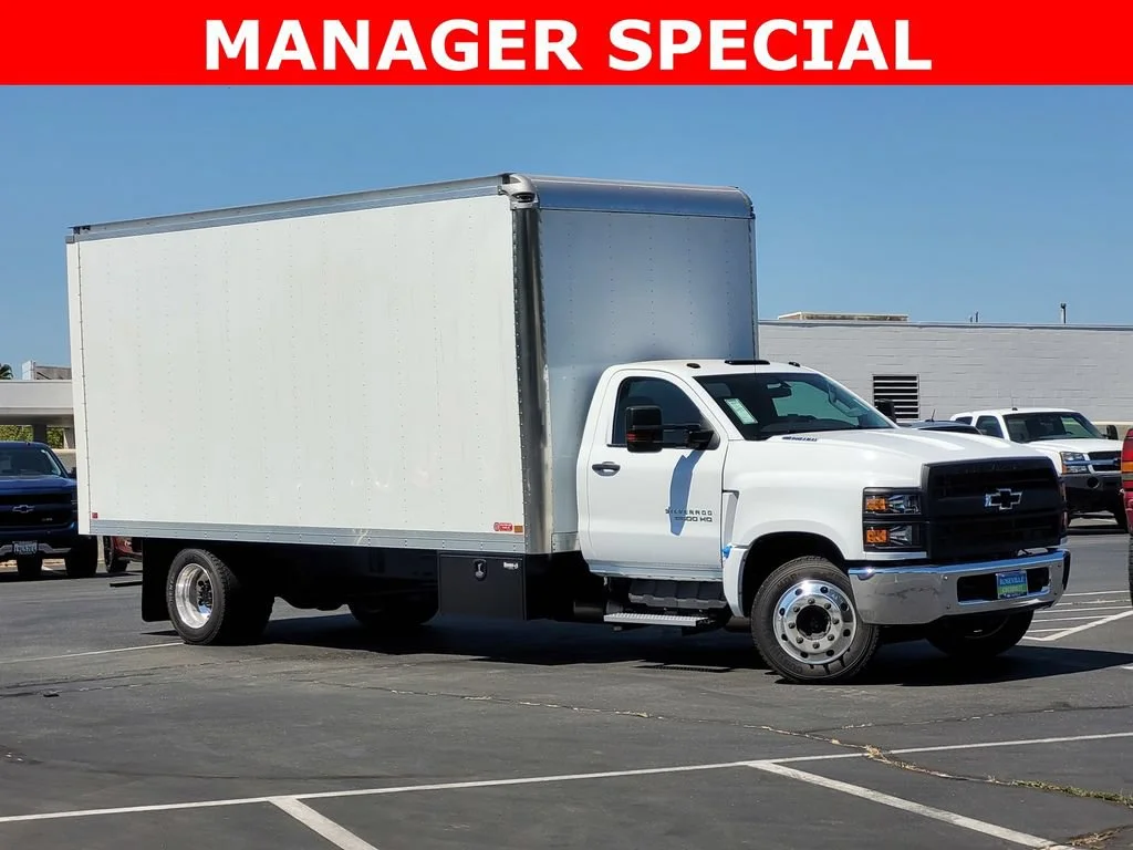 New 2023 Summit White Chevrolet Work Truck image 1
