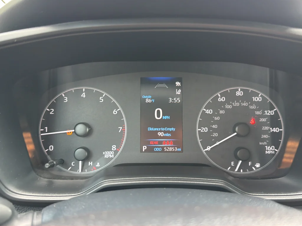 Used 2023 Red Toyota LE image 11