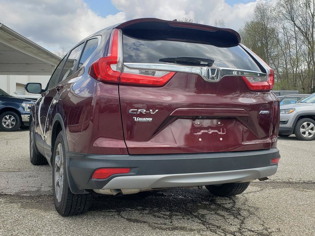 Used 2018 Burgundy Honda EX-L AWD Heated Leather Moonroof image 6