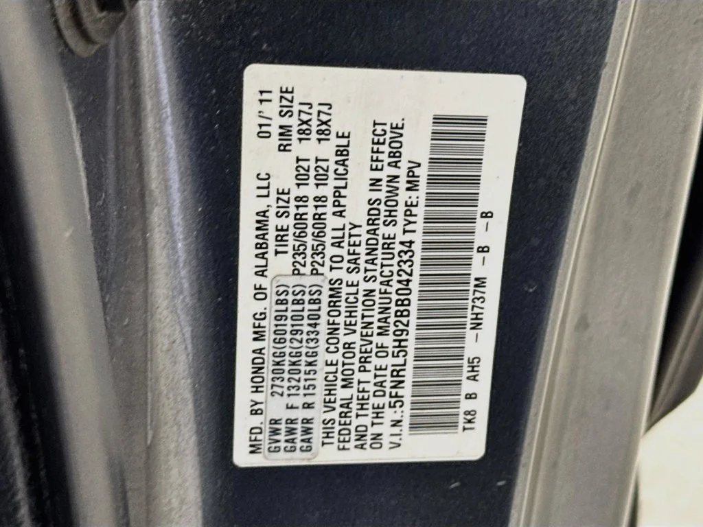 Used 2011 Gray Honda Touring image 42