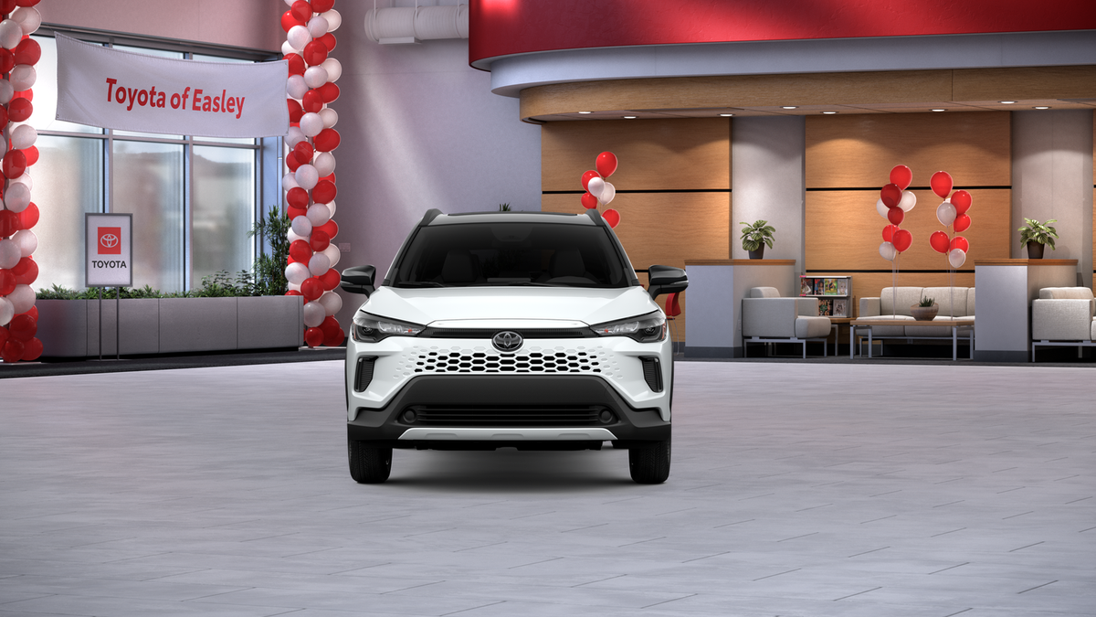 New 2026 Wind Chill Pearl with Jet Black roof Toyota Hybrid SE image 17