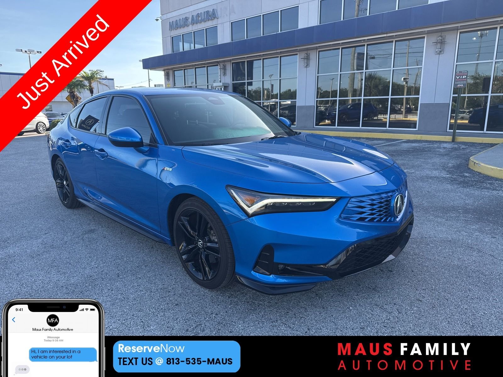 Used 2026 Blue Acura A-Spec Package image 1