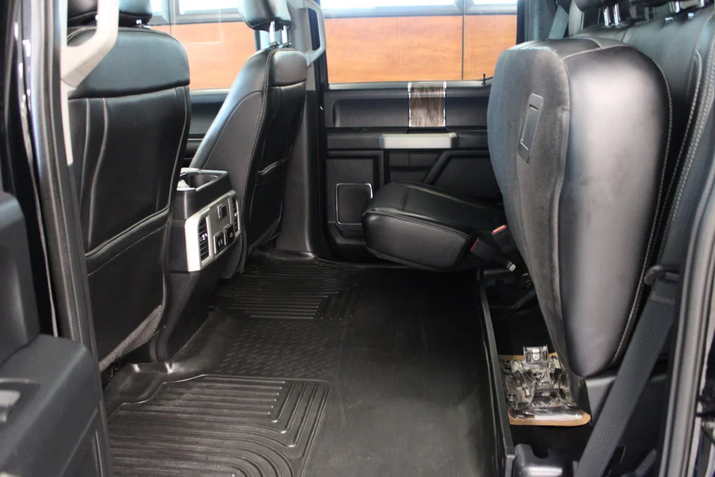 Used 2018 Shadow Black Ford Lariat image 47