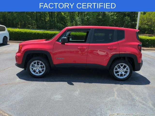 Used 2023 Red Jeep Latitude image 2