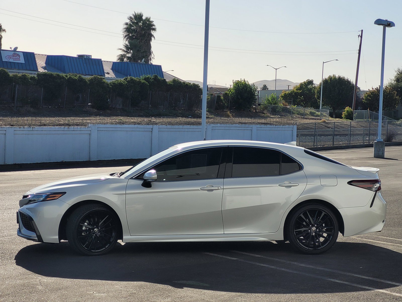 Used 2024 WIND CHILL PEARL Toyota Hybrid XSE image 7