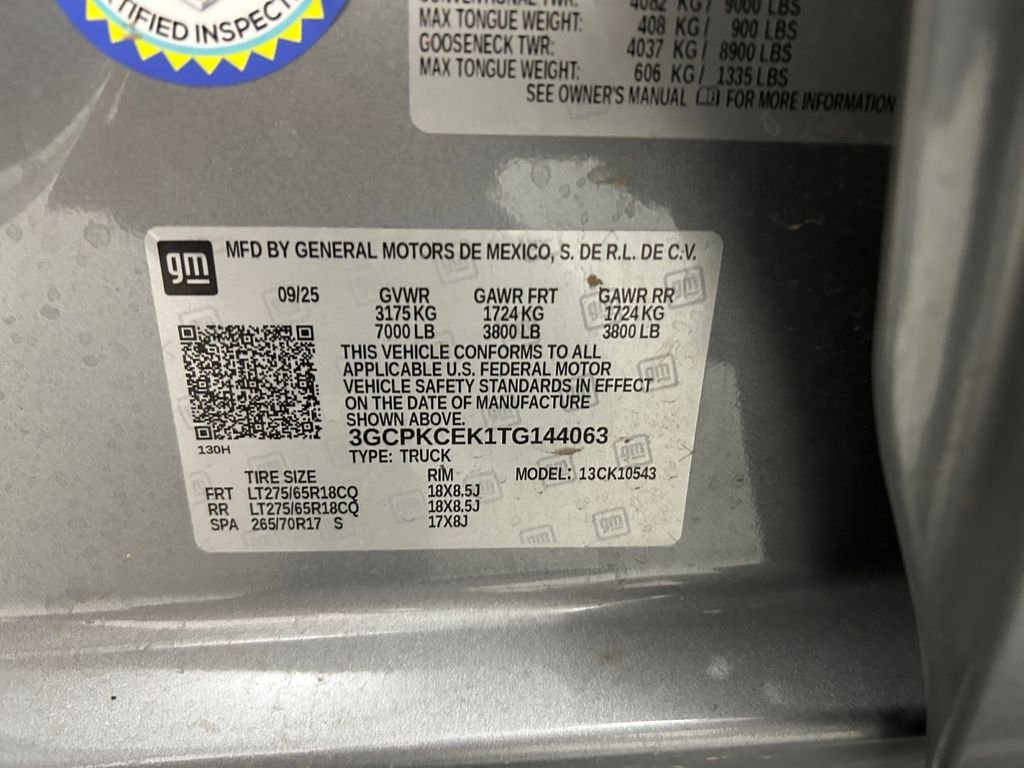 Used 2026 Gray Chevrolet Custom Trail Boss image 20
