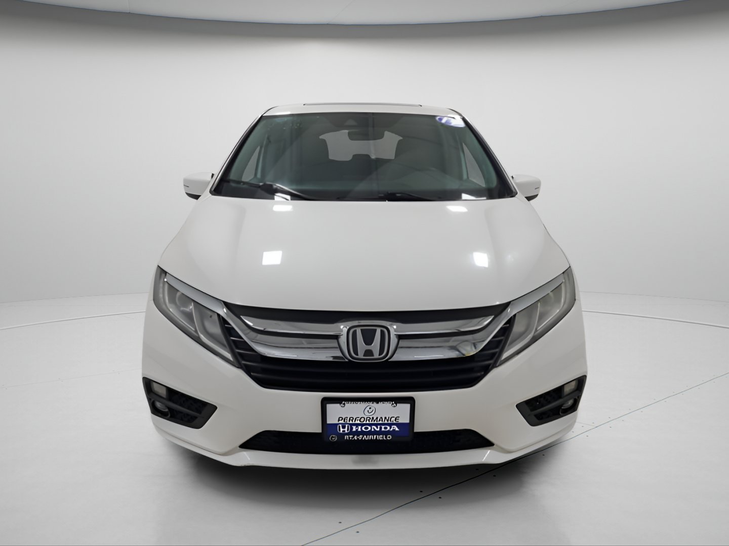 Certified Used 2019 White Diamond Pearl Honda EX-L image 2