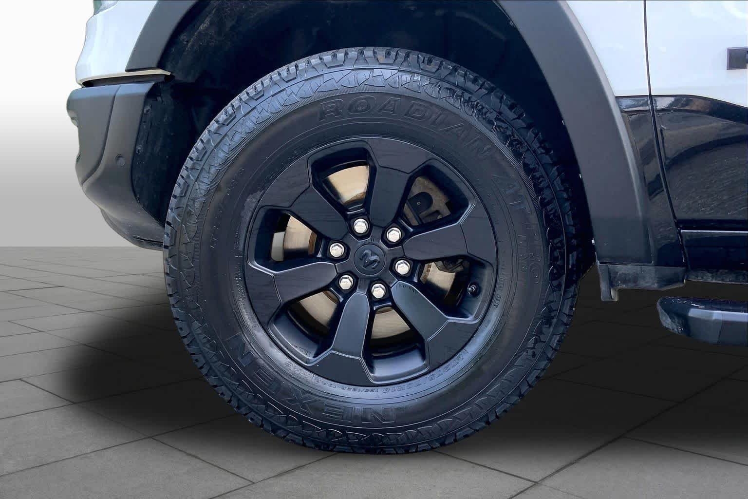 Used 2021 Bright White Clear Coat Ram Rebel image 10