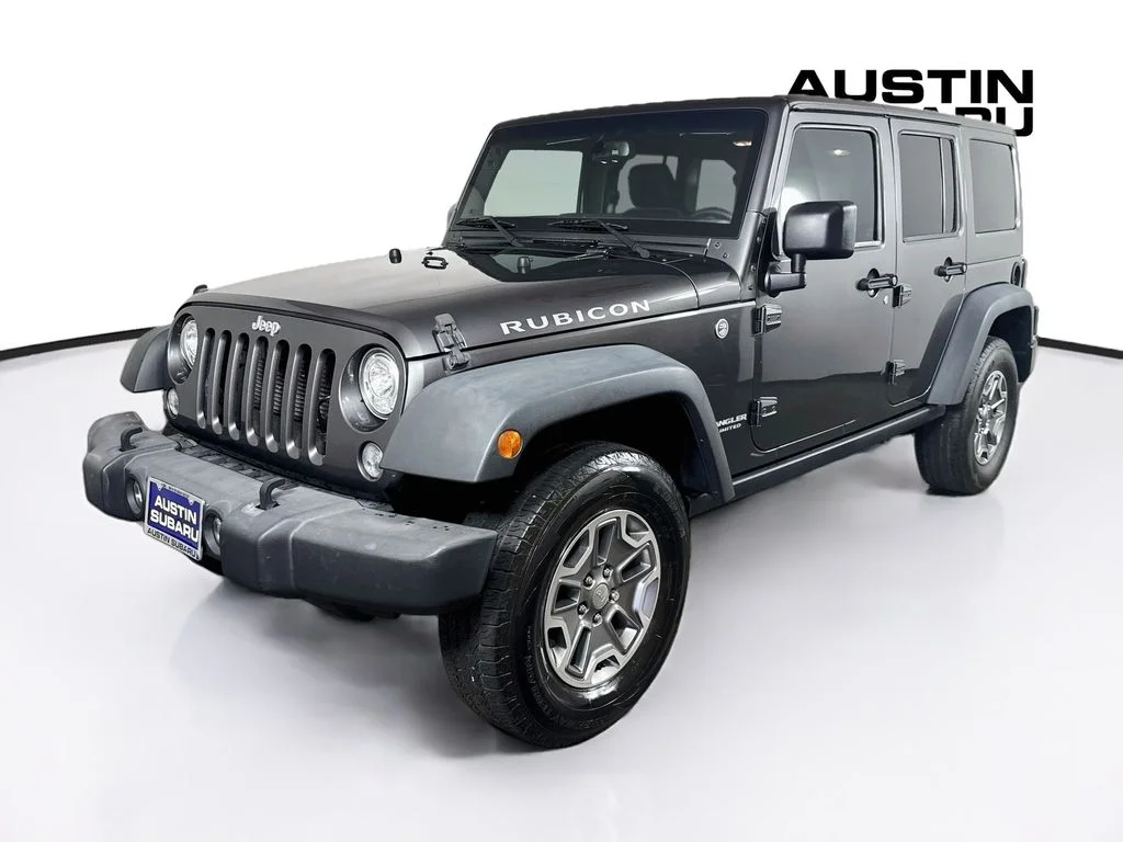 Used 2017 Gray Jeep Unlimited Rubicon image 3