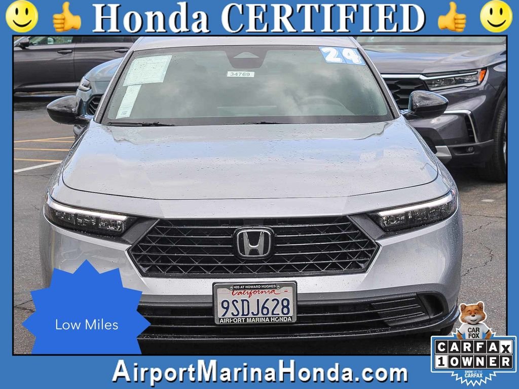 Certified Used 2024 Solar Silver Metallic Honda Sport image 19