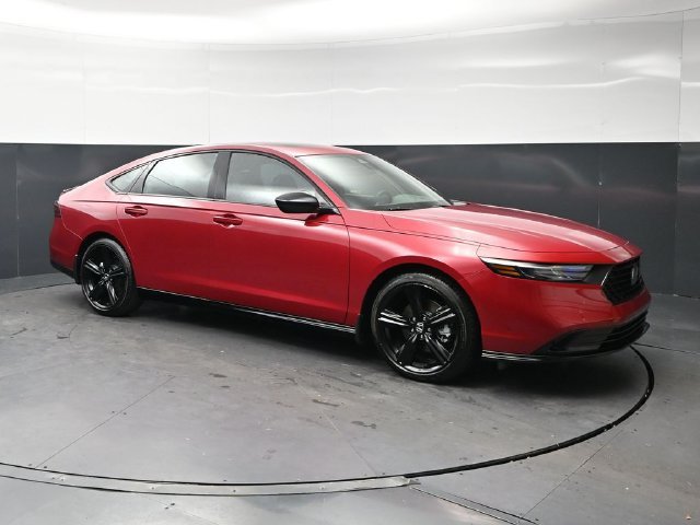 Certified Used 2026 Radiant Red Metallic Honda Sport-L Hybrid image 42