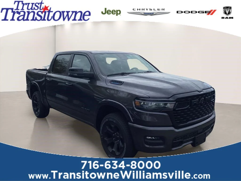 New 2026 Granite Crystal Metallic Clear-Coat Exterior Paint RAM Big Horn/Lone Star image 1