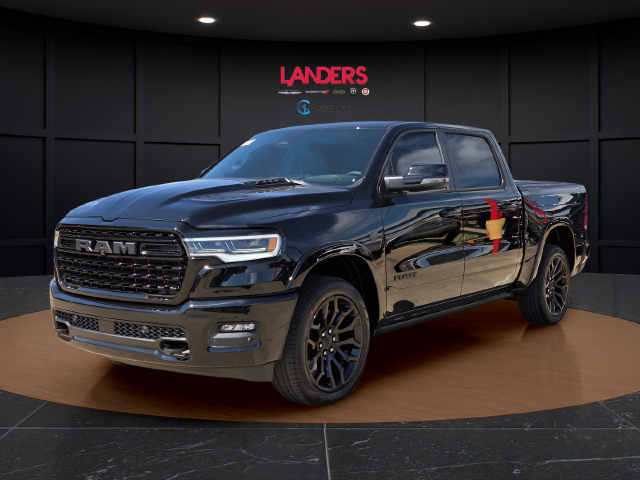 New 2027 Diamond Black Crystal Pearl-Coat Exterior Paint RAM Limited image 1