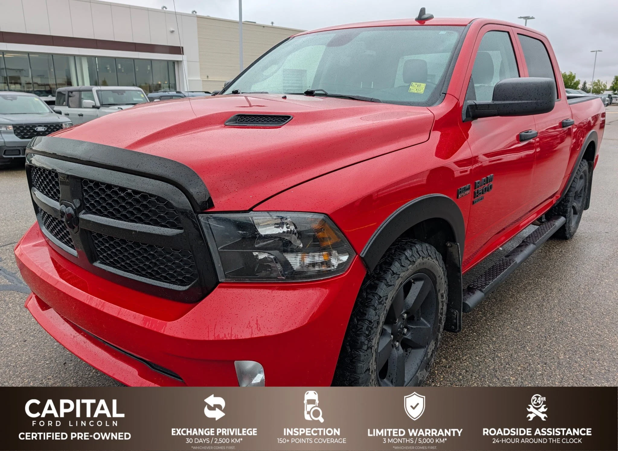 Used 2021 Flame Red Ram EXPRESS image 1
