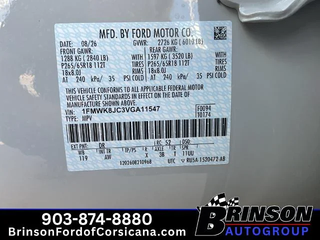 New 2027 Avalanche Gray Ford Tremor® image 43