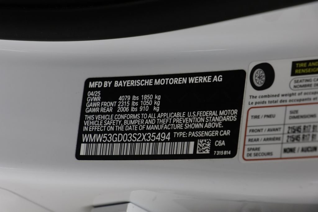 Certified Used 2025 White Metallic MINI Signature Plus image 24