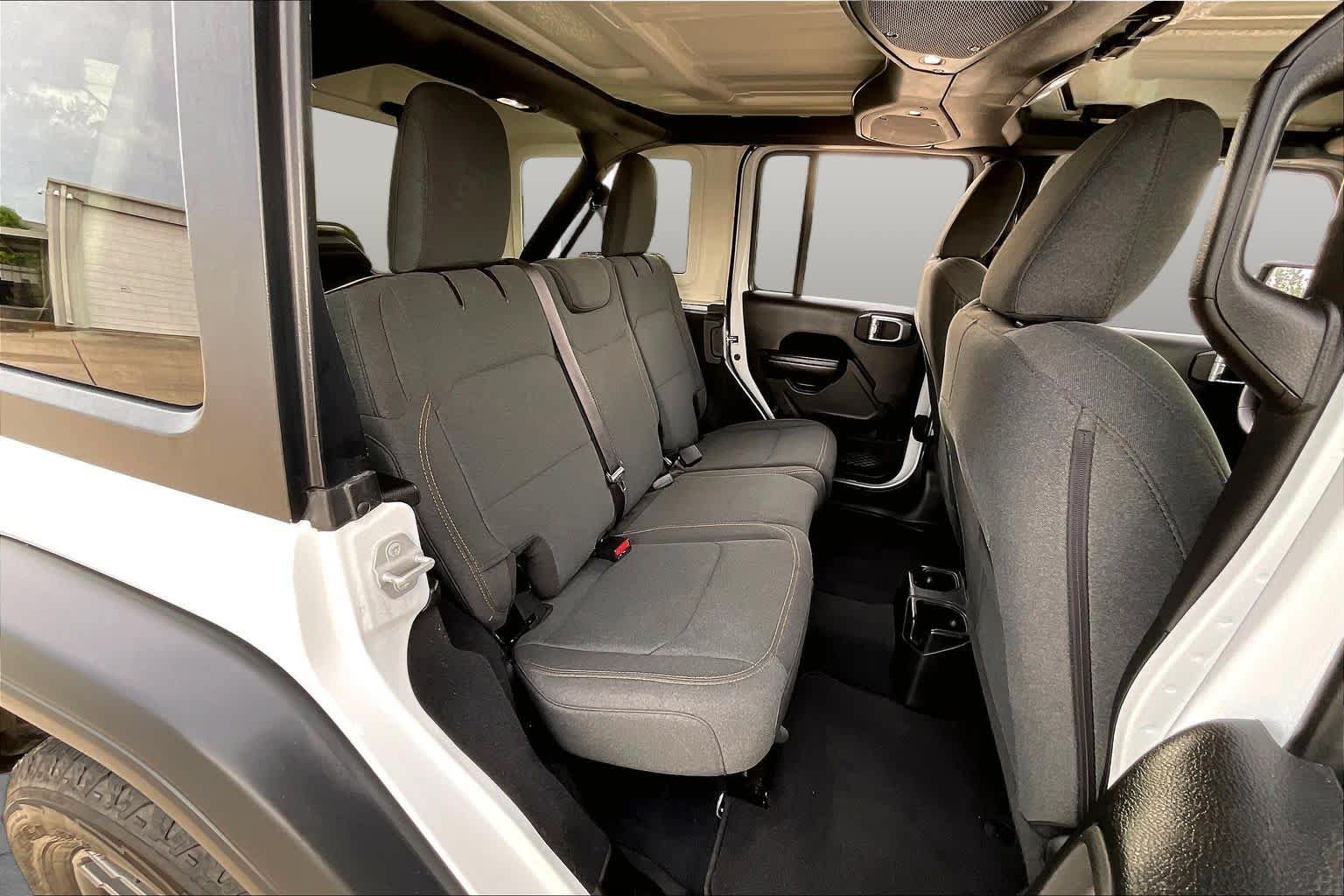 Used 2024 Bright White Clearcoat Jeep Sport S image 19