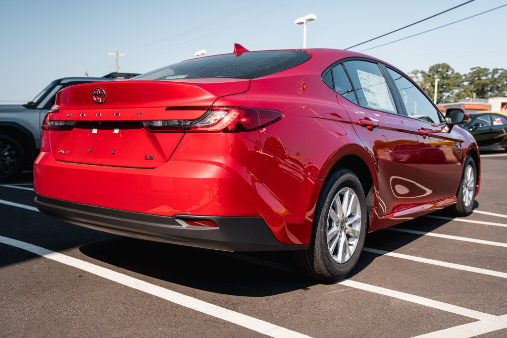 New 2026 Supersonic Red Toyota LE image 7