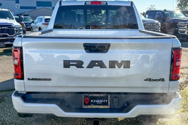 New 2026 Ivory White Tri-Coat Pearl-Coat Exterior Paint RAM Laramie image 11