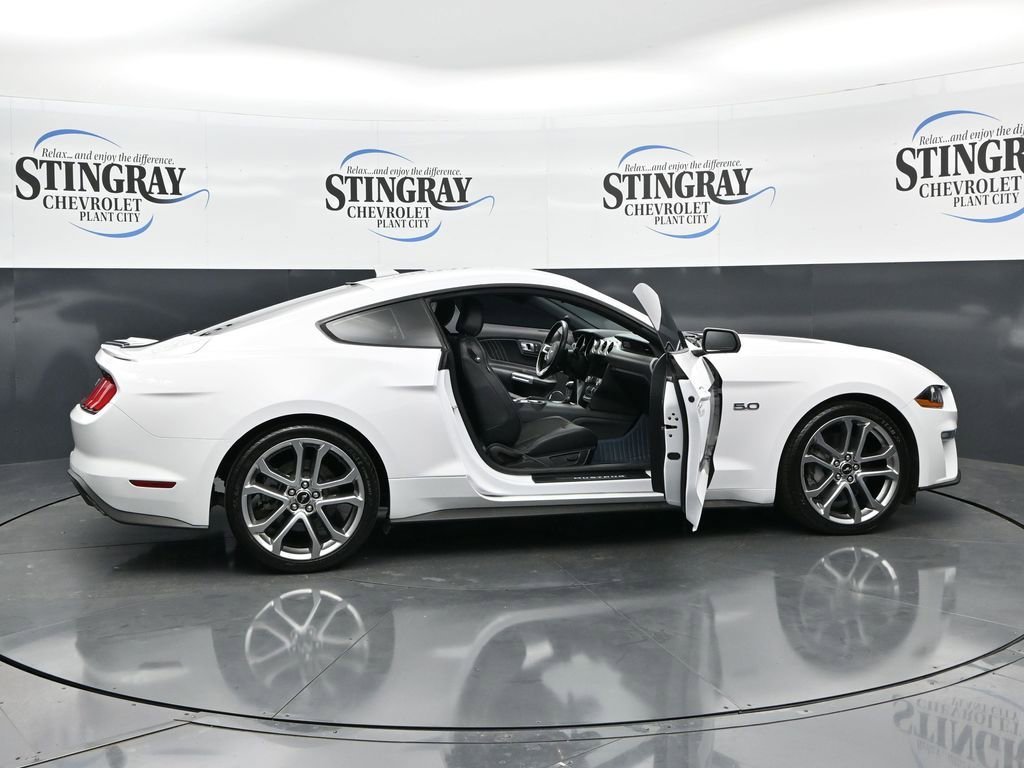 Used 2021 White Ford GT Premium Fastback image 36