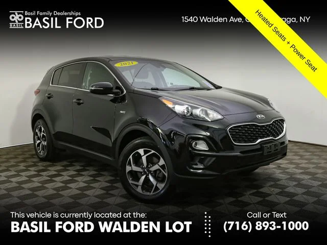 Used 2021 Red Kia LX image 1
