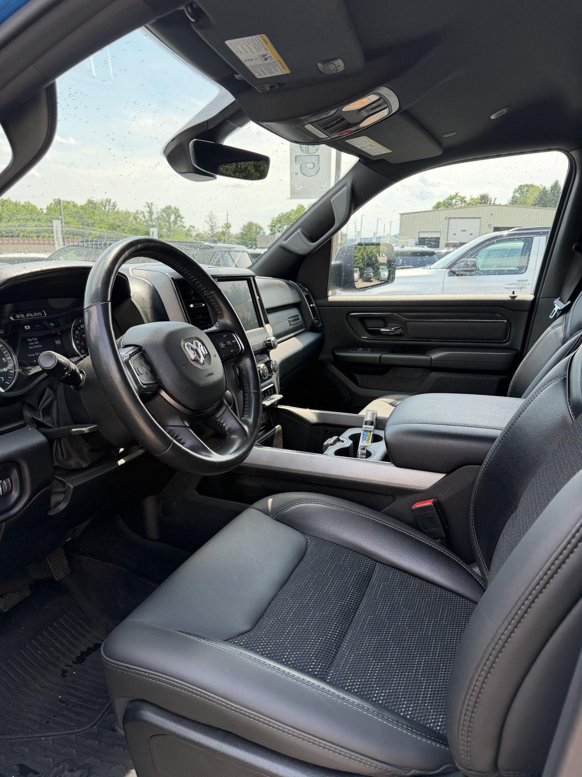 Used 2023 Hydro Blue Pearlcoat Ram Big Horn image 10
