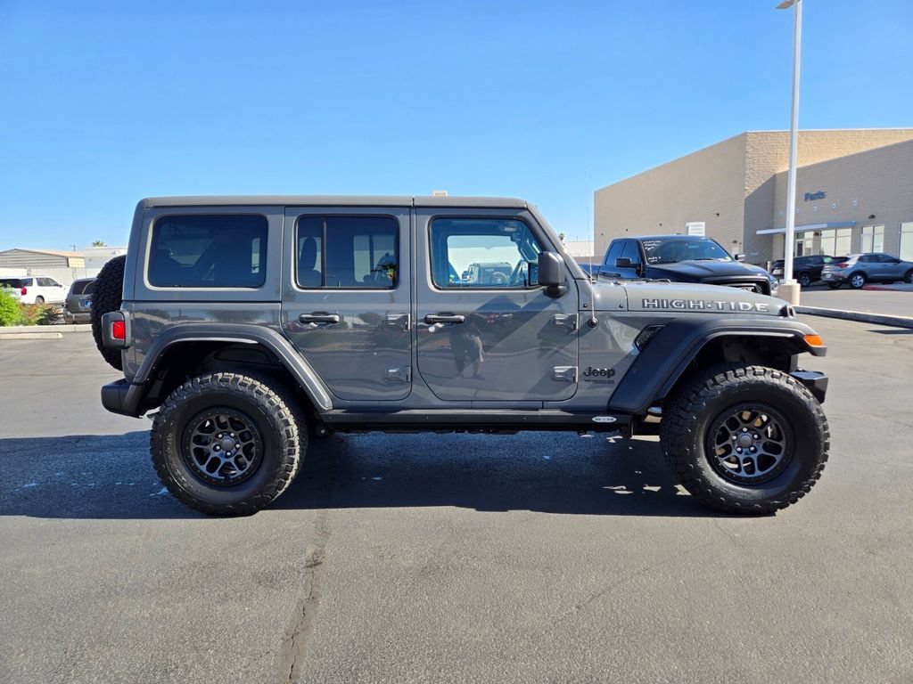Used 2022 Sting-gray Clearc Jeep Unlimited High Tide image 5