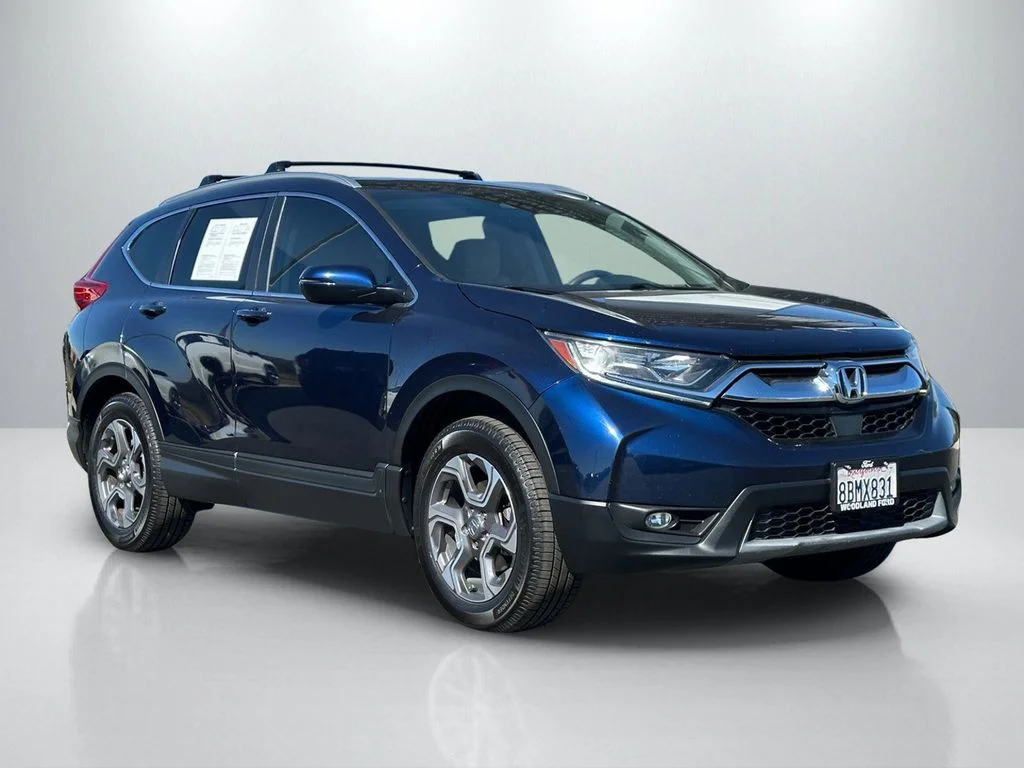 Used 2018 Blue Honda EX image 1