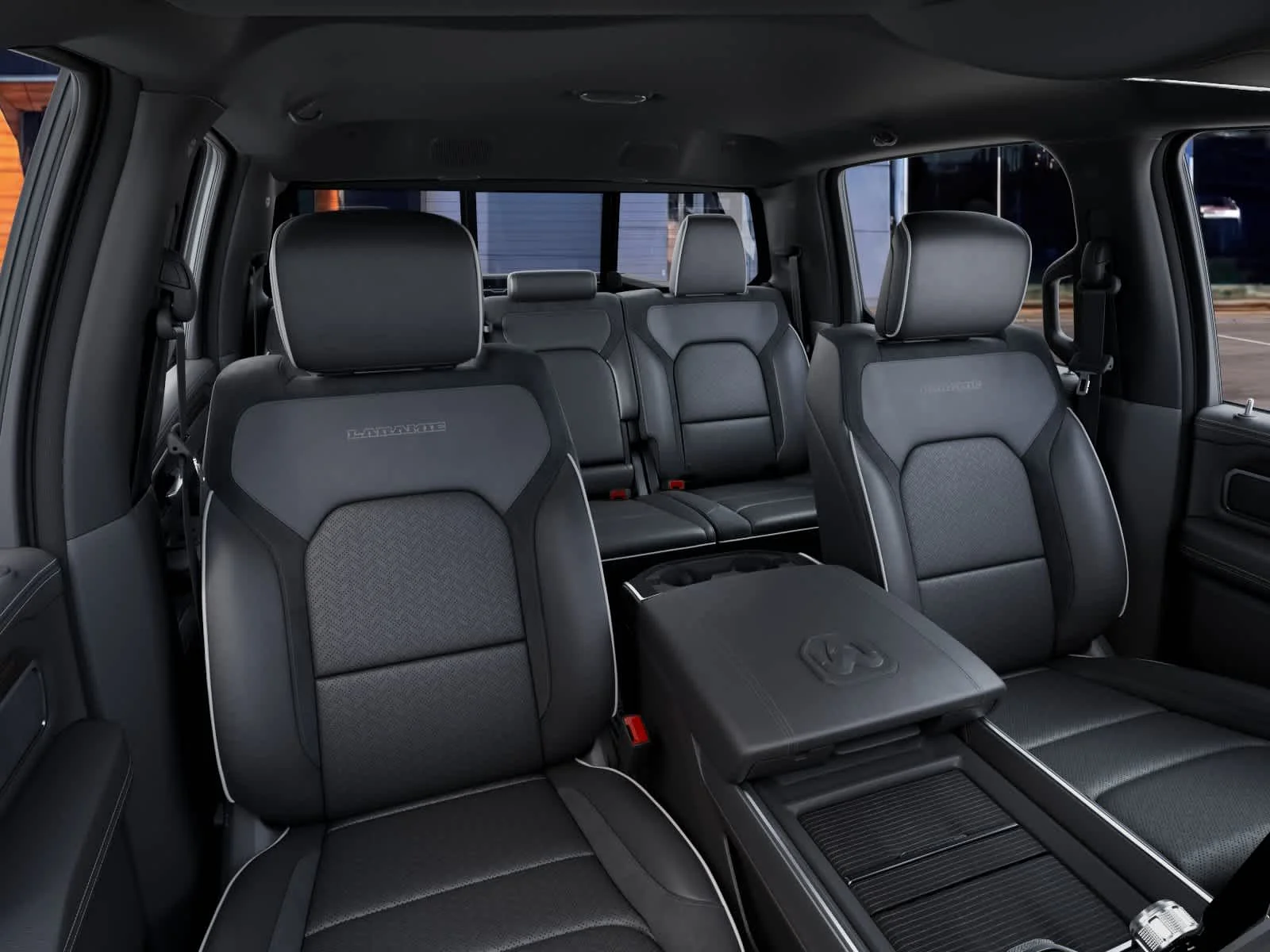 New 2027 Diamond Black Crystal Pearlcoat Ram Laramie image 16