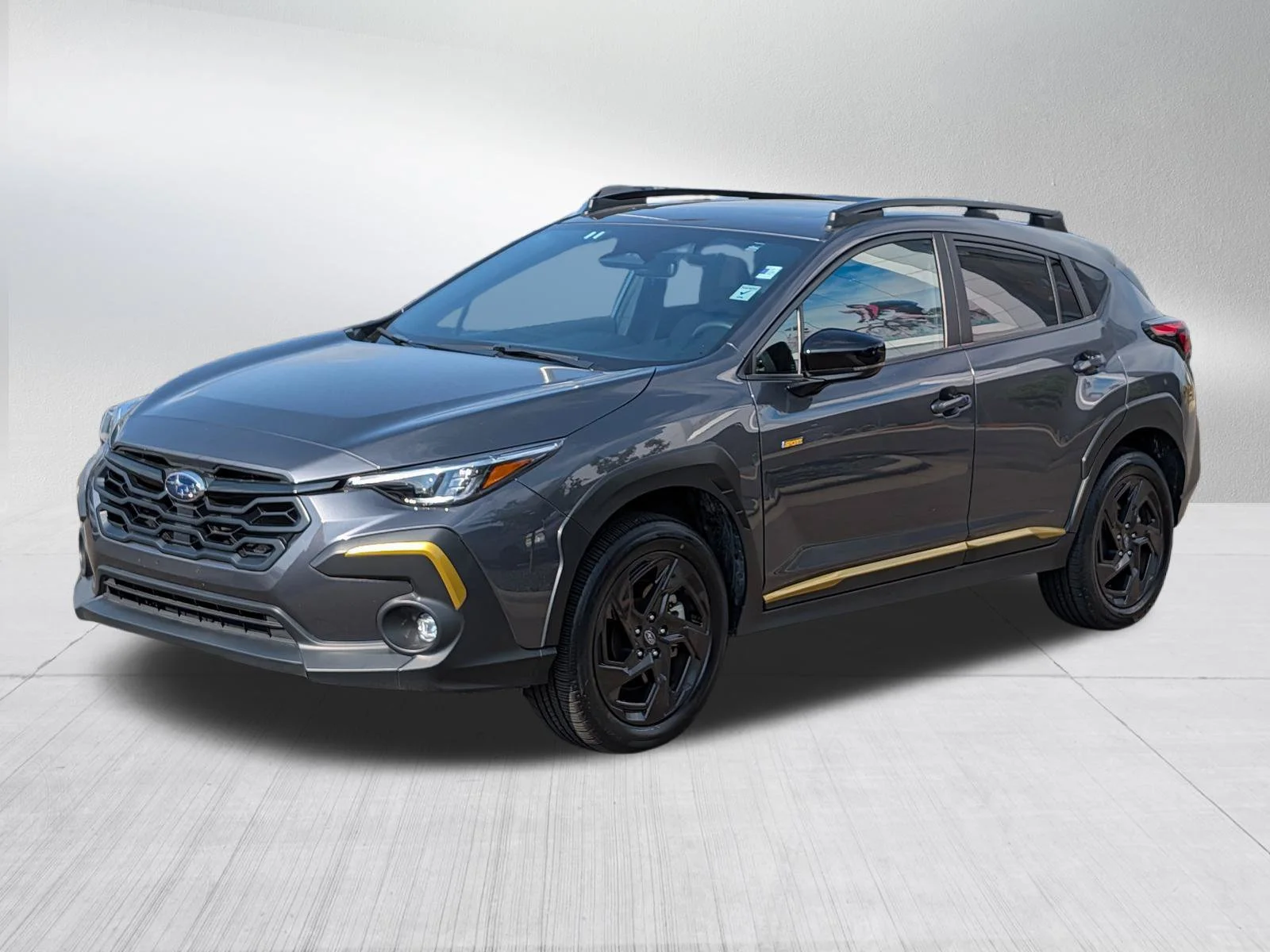 Used 2025 Magnetite Gray Metallic Subaru Sport image 3