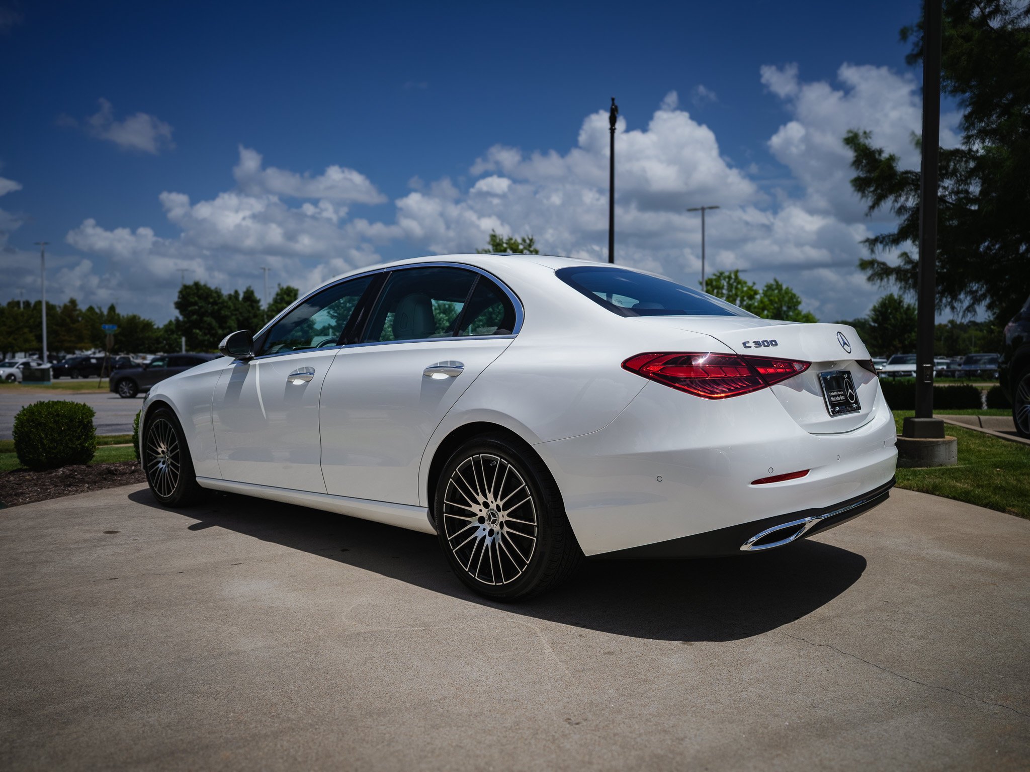 Certified Used 2025 Polar White Mercedes-Benz C 300 image 11