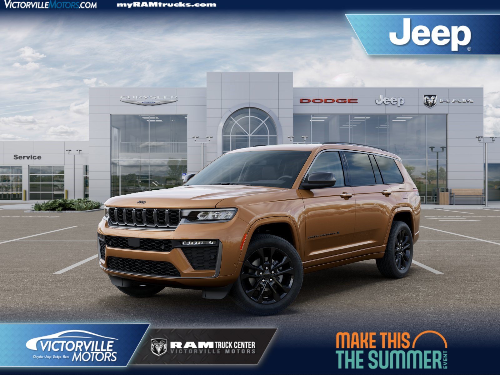 New 2026 Copper Shino Metallic Clear-Coat Exterior Paint Jeep Limited image 1
