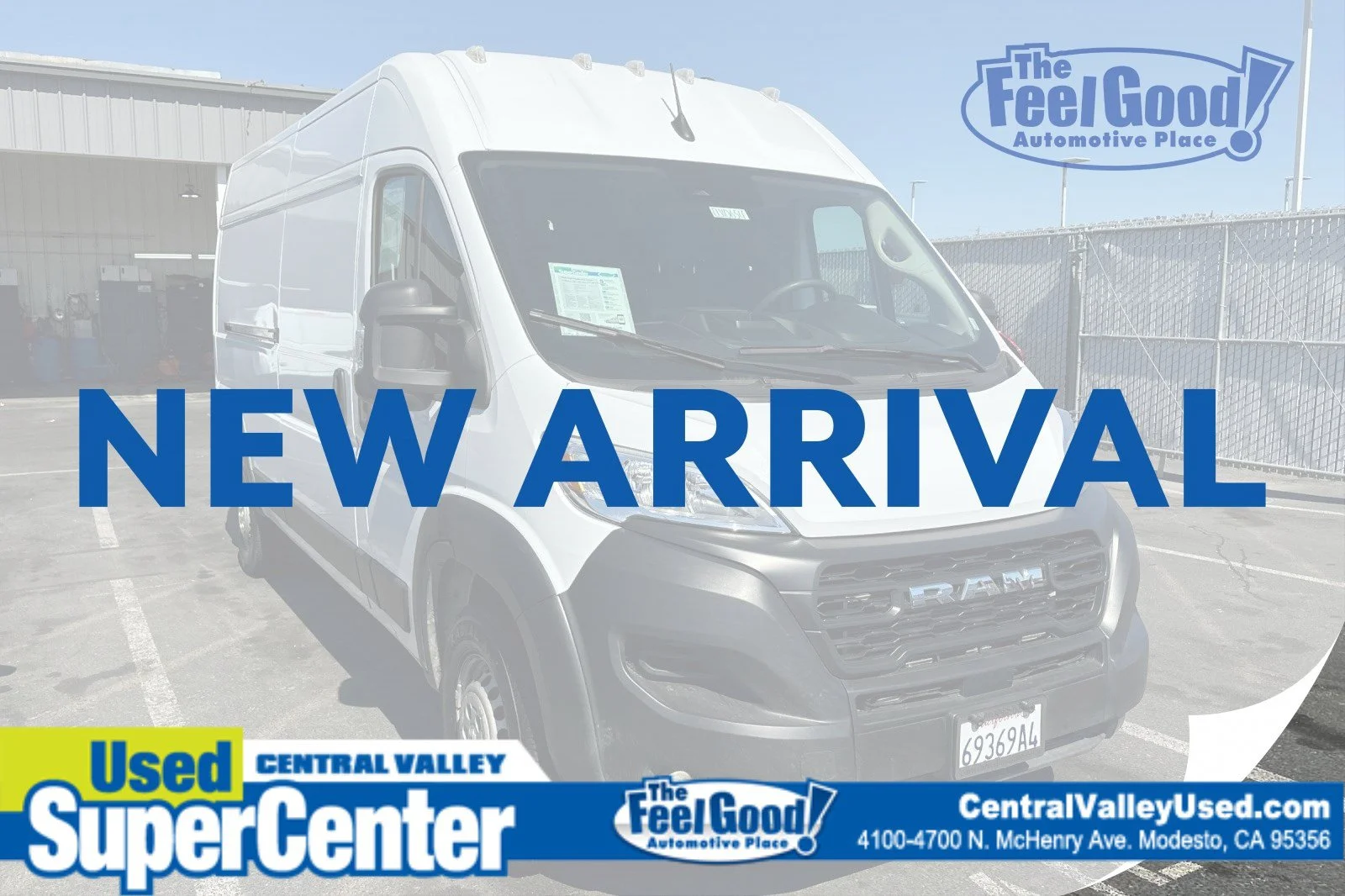 Used 2025 Bright White Clearcoat Ram Tradesman image 1