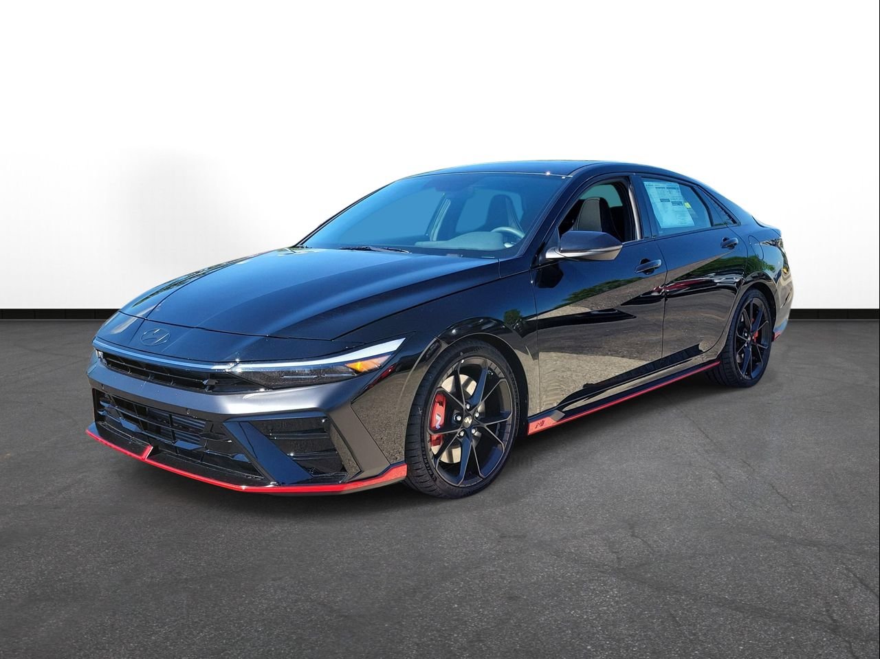 New 2026 Abyss Black Hyundai Sedan image 2