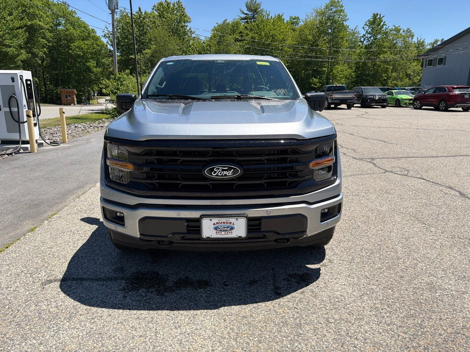 New 2026 Iconic Silver Metallic Ford XLT image 2