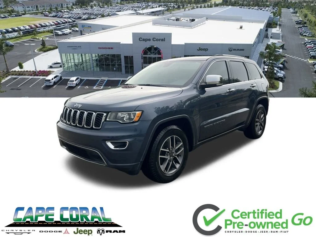 Certified Used 2019 Blue Jeep Limited image 1