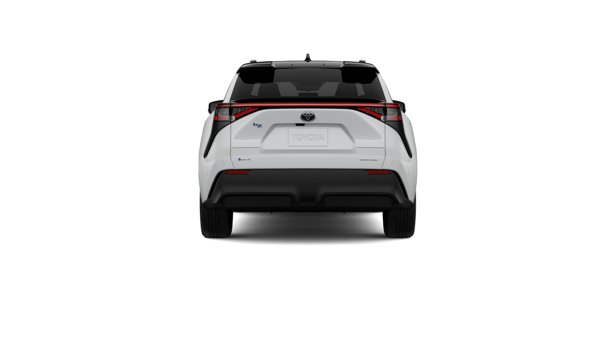 New 2027 Wind Chill Pearl with Midnight Black Metallic roof Toyota Limited image 8
