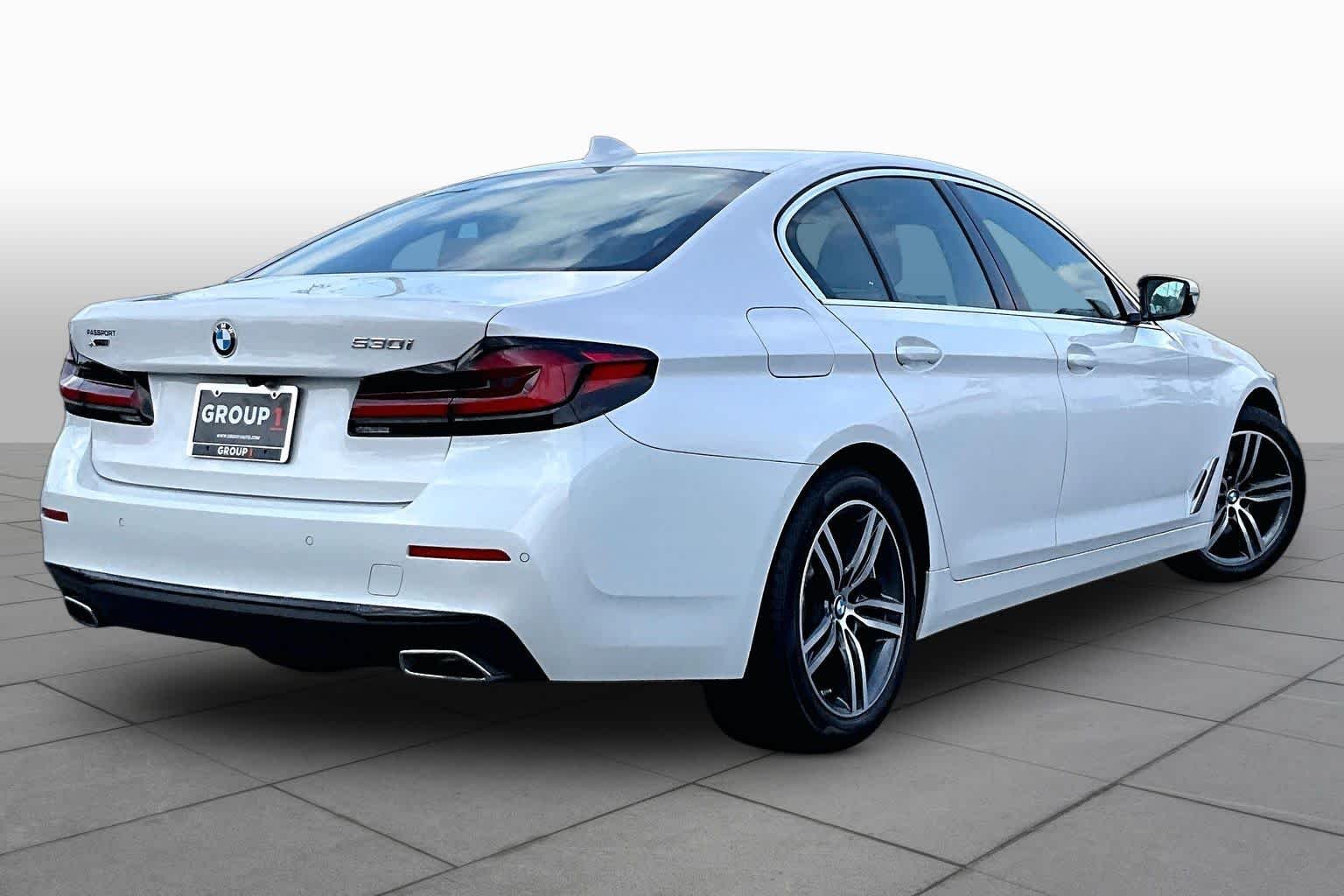 Used 2023 Mineral White Metallic BMW 530i xDrive image 13