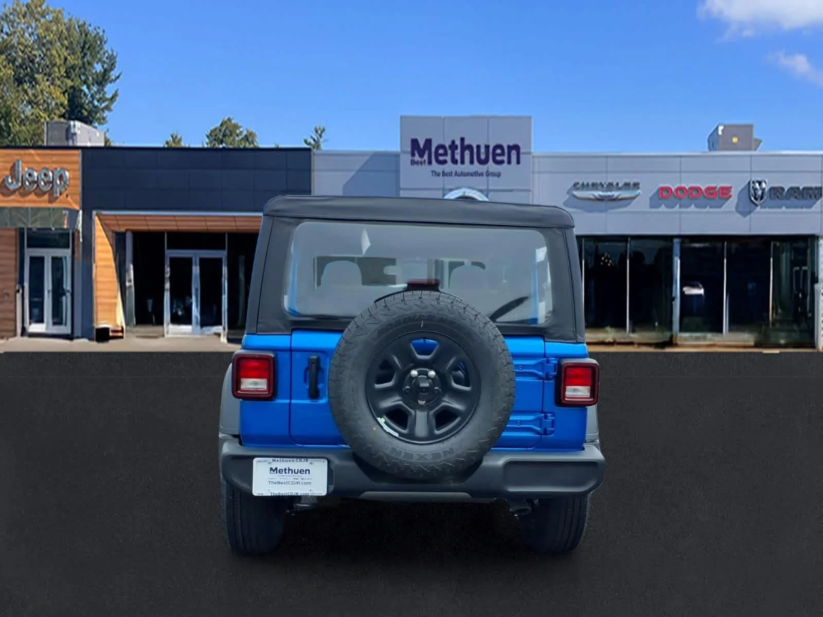 New 2026 Hydro Blue Pearlcoat Jeep Sport image 5