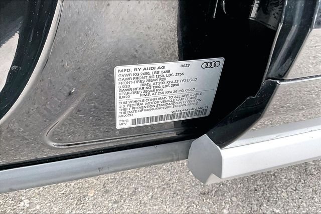 Used 2023 Black Audi 45 S line Premium image 35