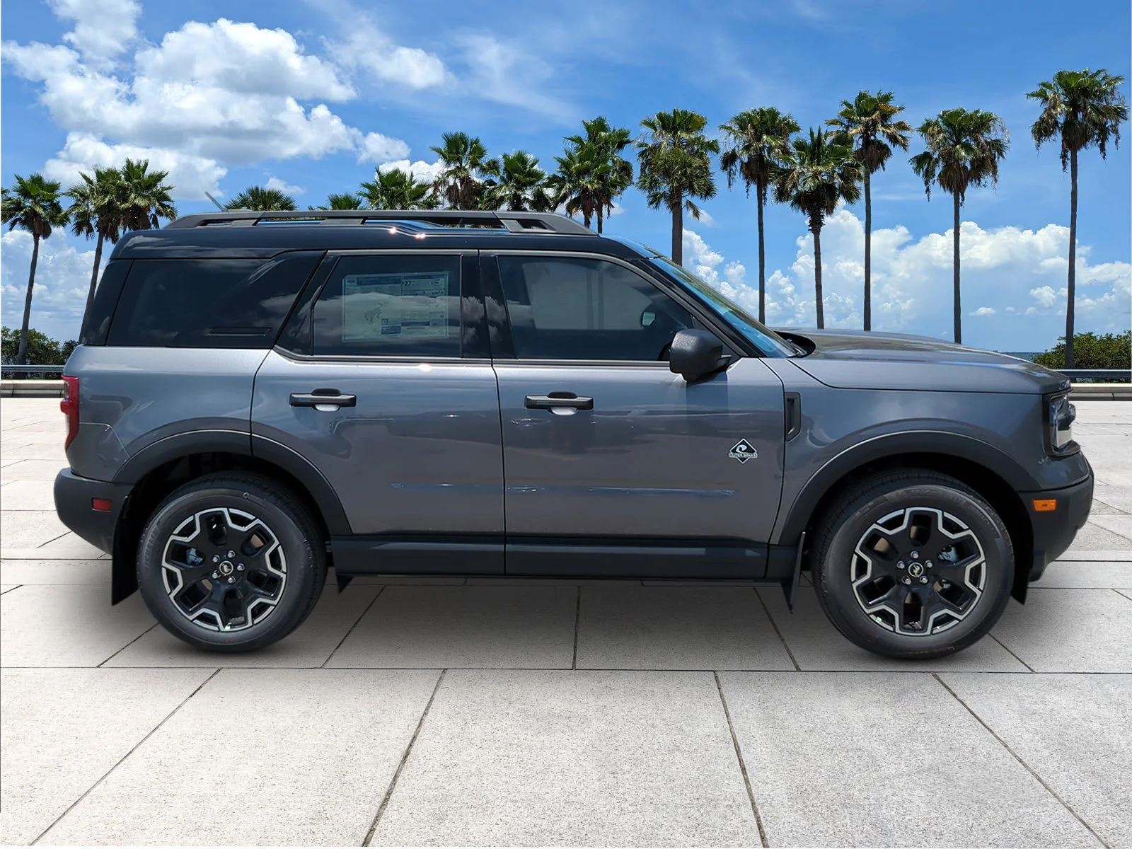 New 2026 Carbonized Gray Metallic Ford Outer Banks® image 8