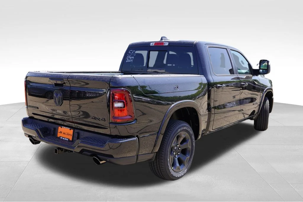 New 2026 Diamond Black Crystal Pearlcoat RAM Big Horn image 3
