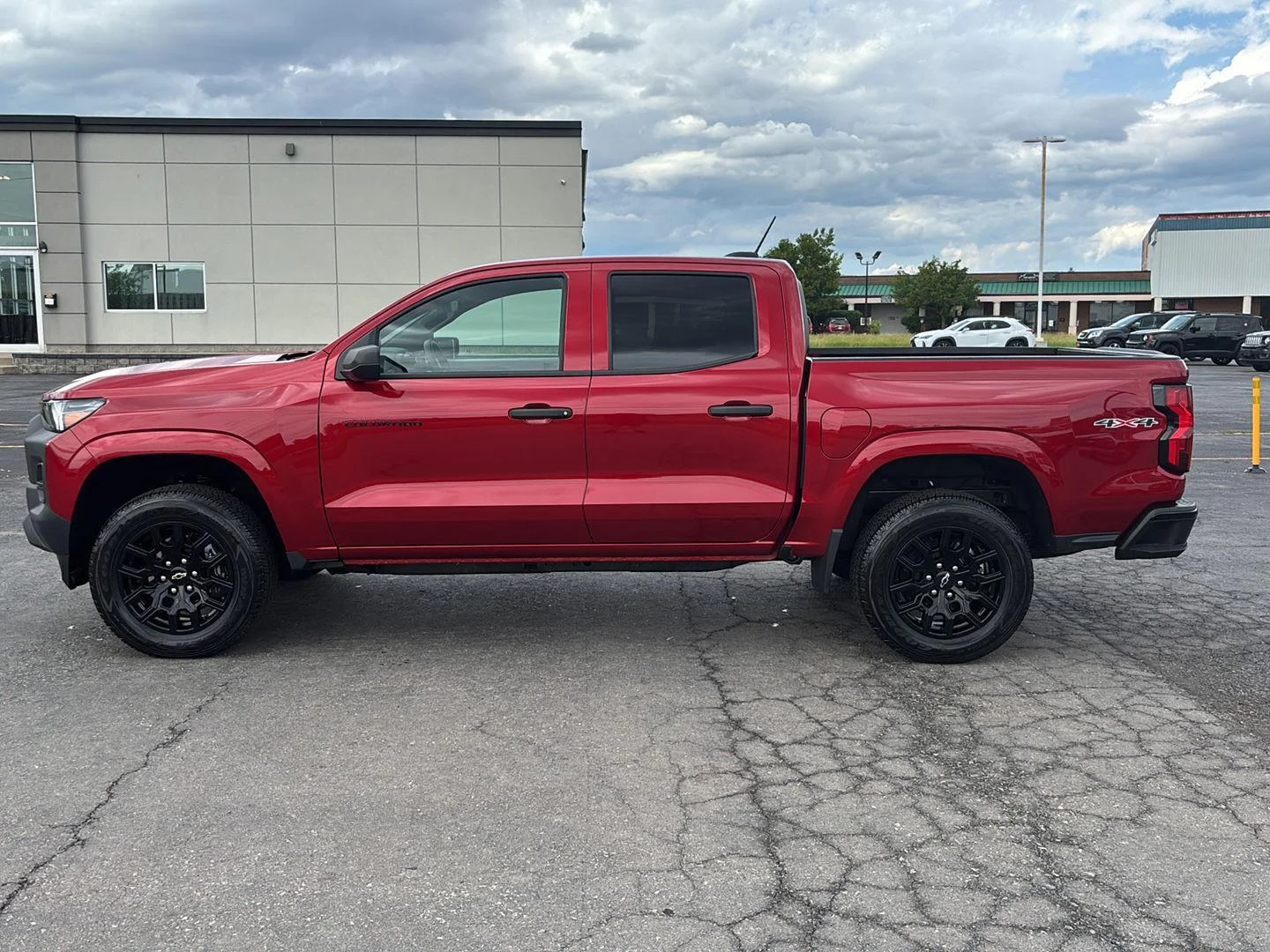 Used 2026 Radiant Red Chevrolet Work Truck image 4